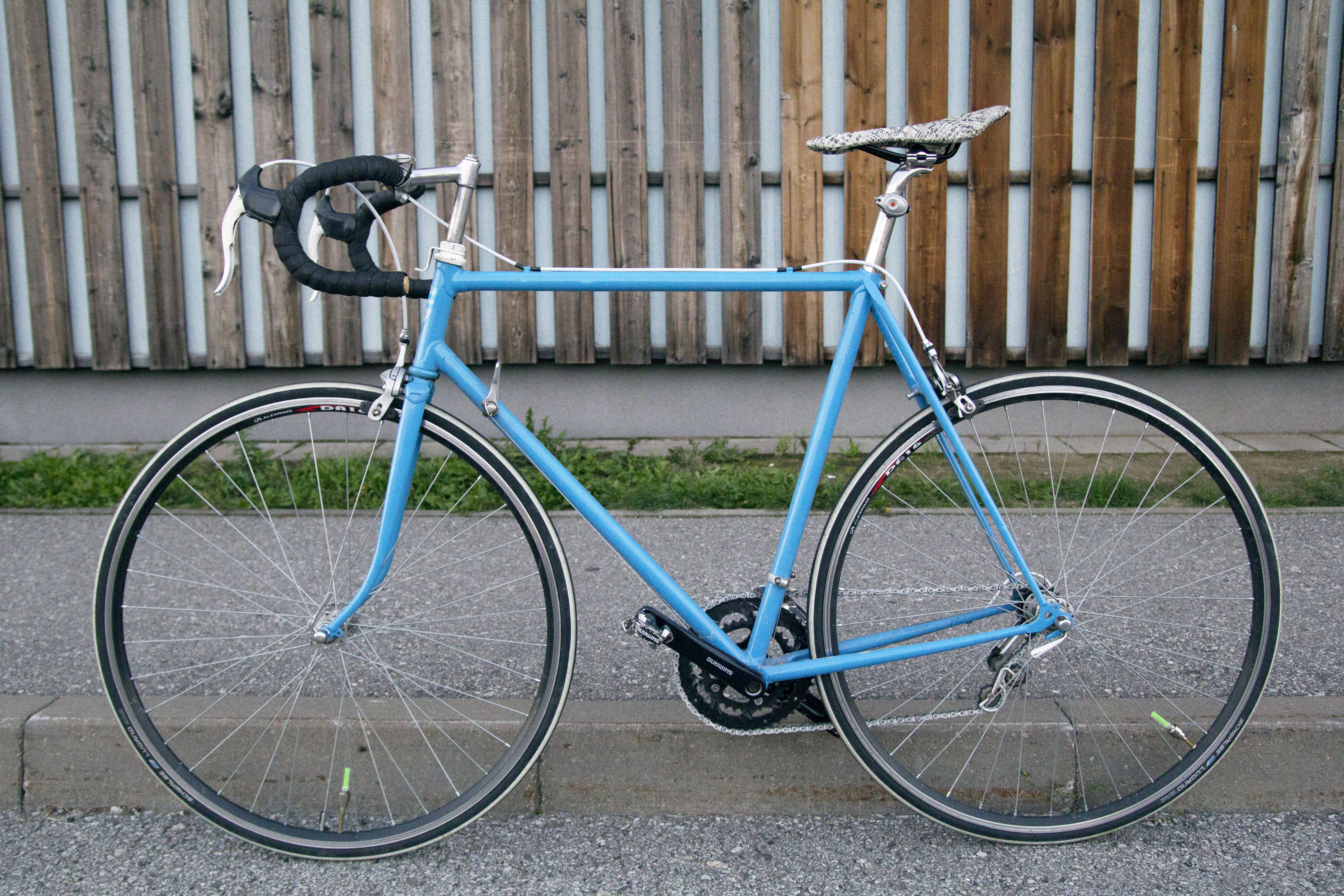 restored road bike